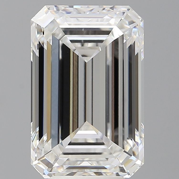 6.01 ct. emerald Lab Grown Diamond front image