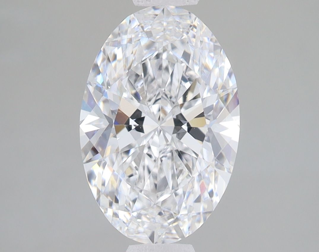 2.10 ct. oval Lab Grown Diamond front image