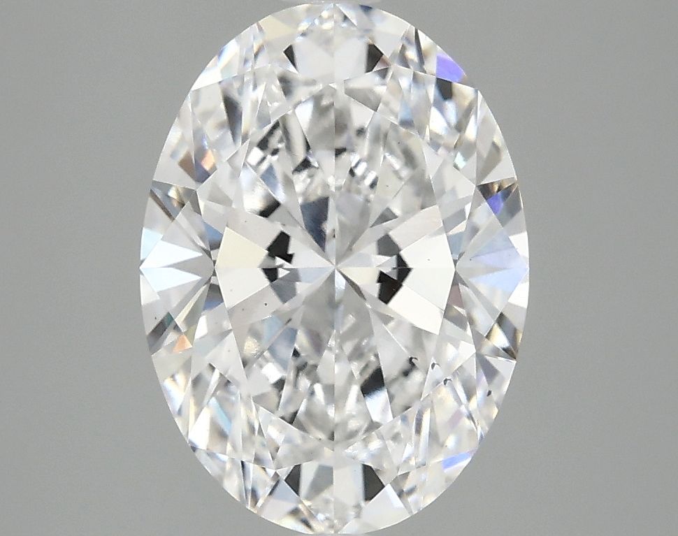 3.02 ct. oval Lab Grown Diamond front image