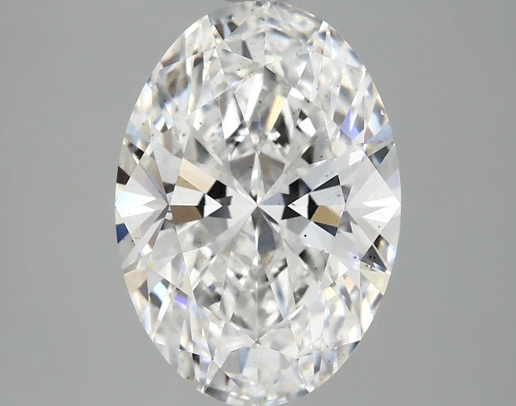 3.08 ct. oval Lab Grown Diamond front image