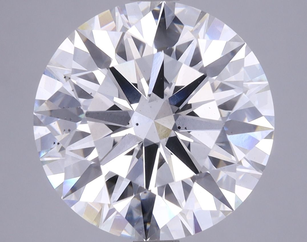 6.02 ct. round Lab Grown Diamond front image