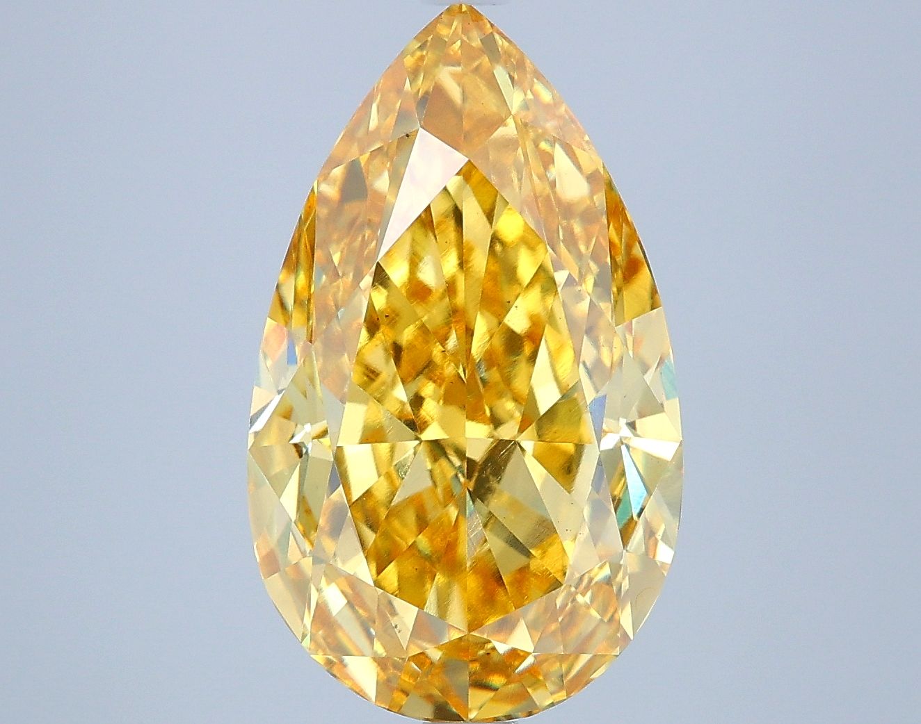 6.52 ct. pear Lab Grown Diamond front image