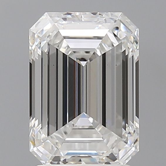 2.60 ct. emerald Lab Grown Diamond front image
