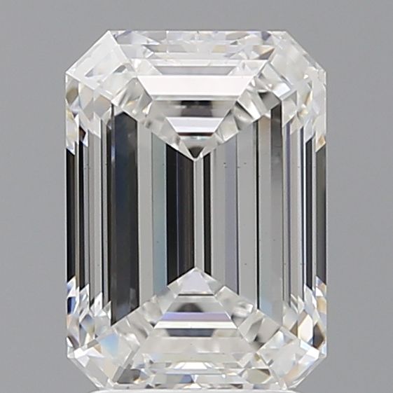 2.56 ct. emerald Lab Grown Diamond front image