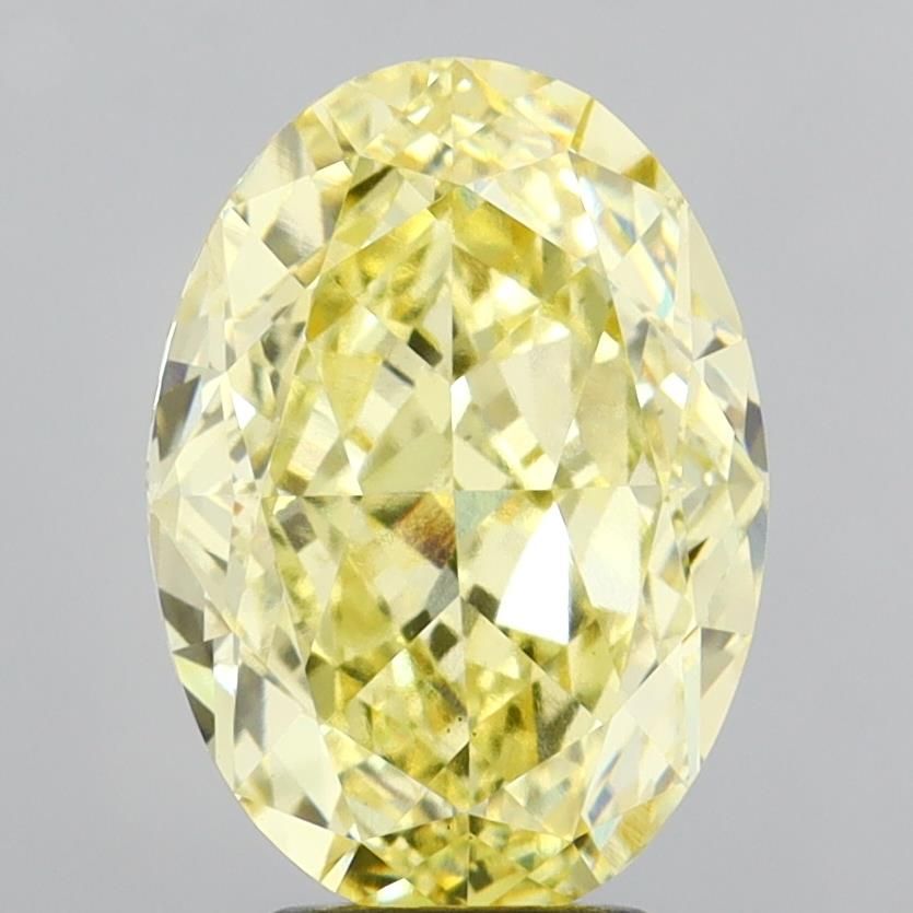 5.03 ct. oval Lab Grown Diamond front image