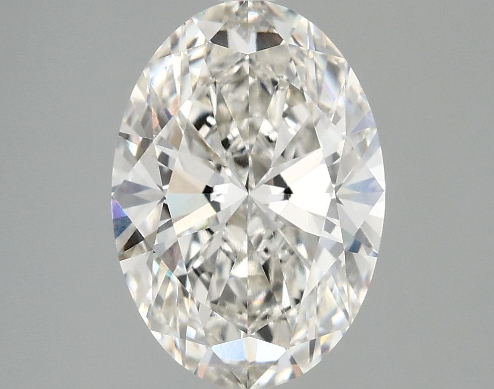 3.02 ct. oval Lab Grown Diamond front image