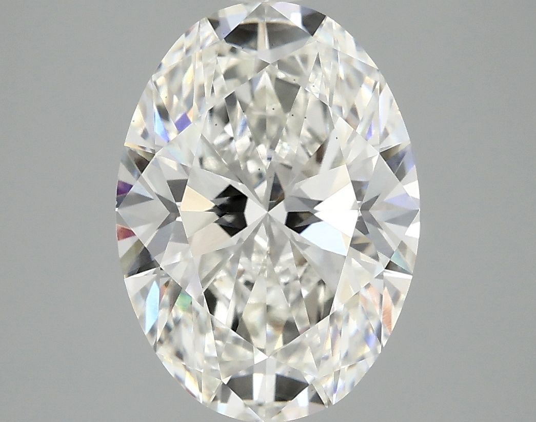 3.78 ct. oval Lab Grown Diamond front image
