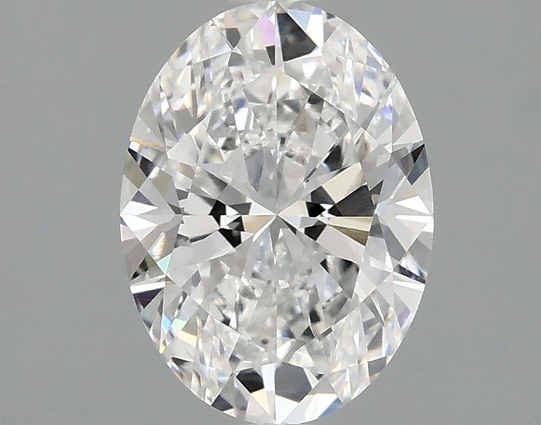 1.56 ct. oval Lab Grown Diamond front image