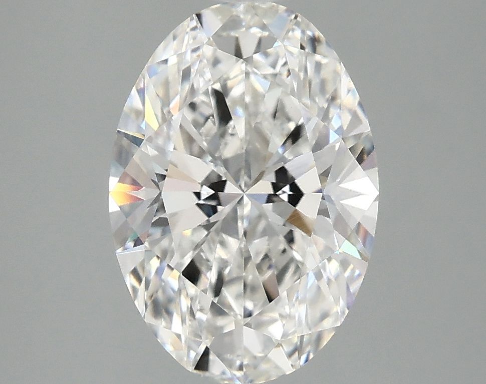 2.82 ct. oval Lab Grown Diamond front image