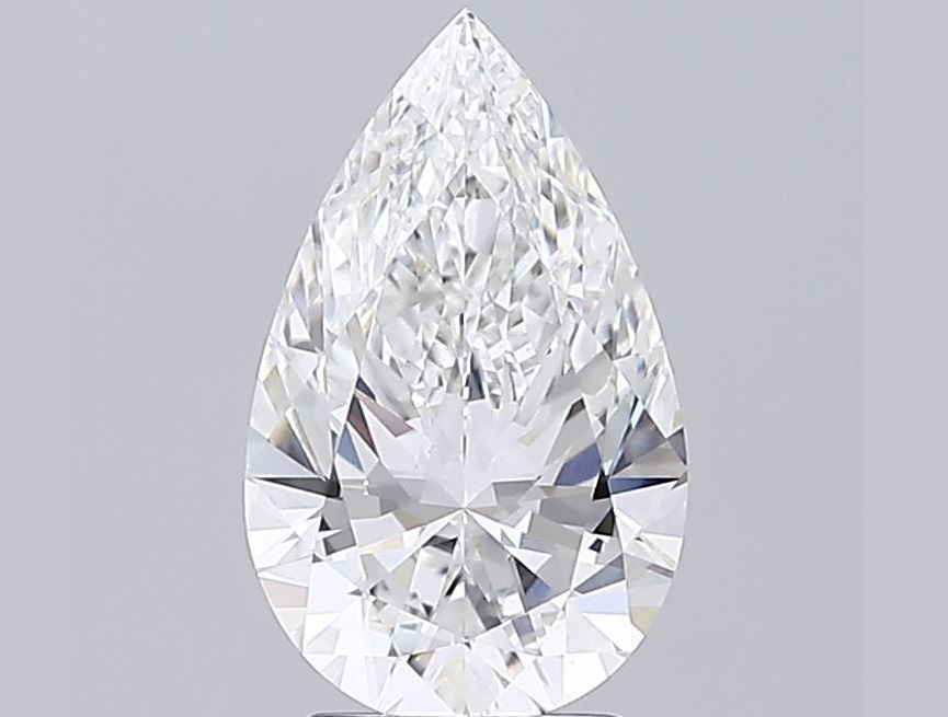2.50 ct. pear Lab Grown Diamond front image