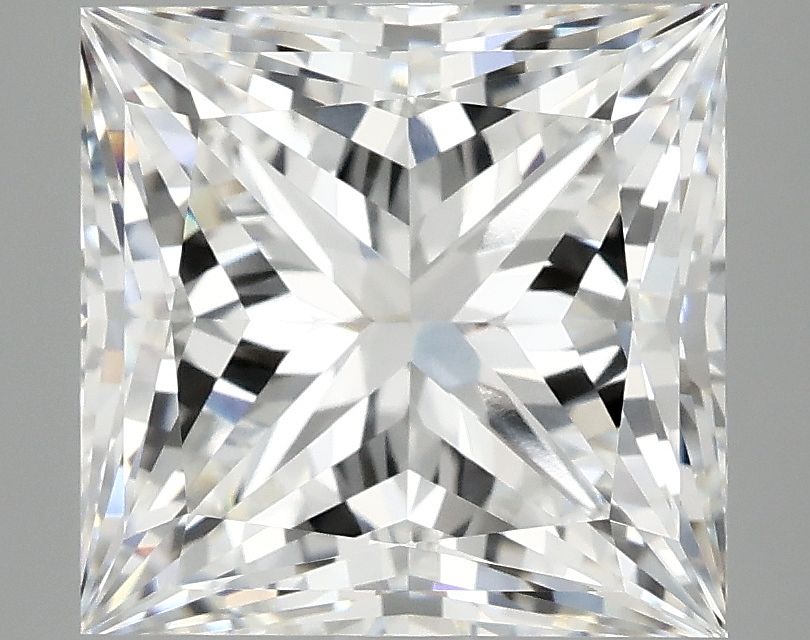 5.09 ct. princess Lab Grown Diamond front image