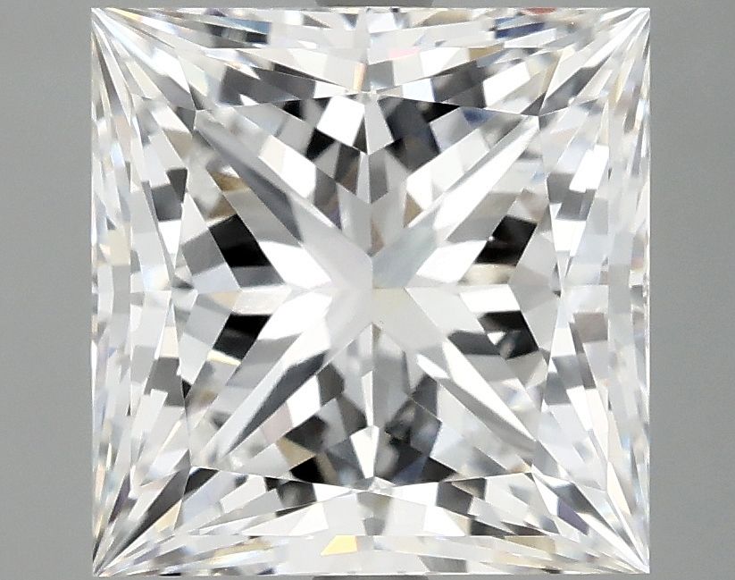 5.06 ct. princess Lab Grown Diamond front image