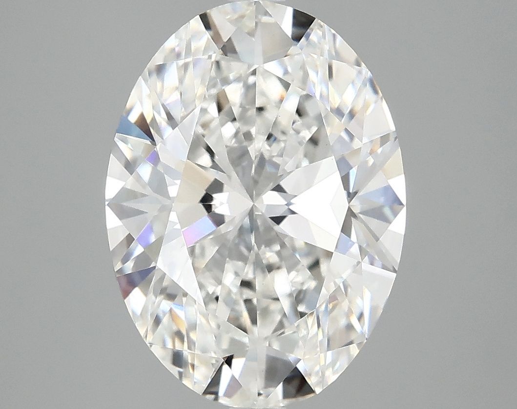 4.05 ct. oval Lab Grown Diamond front image