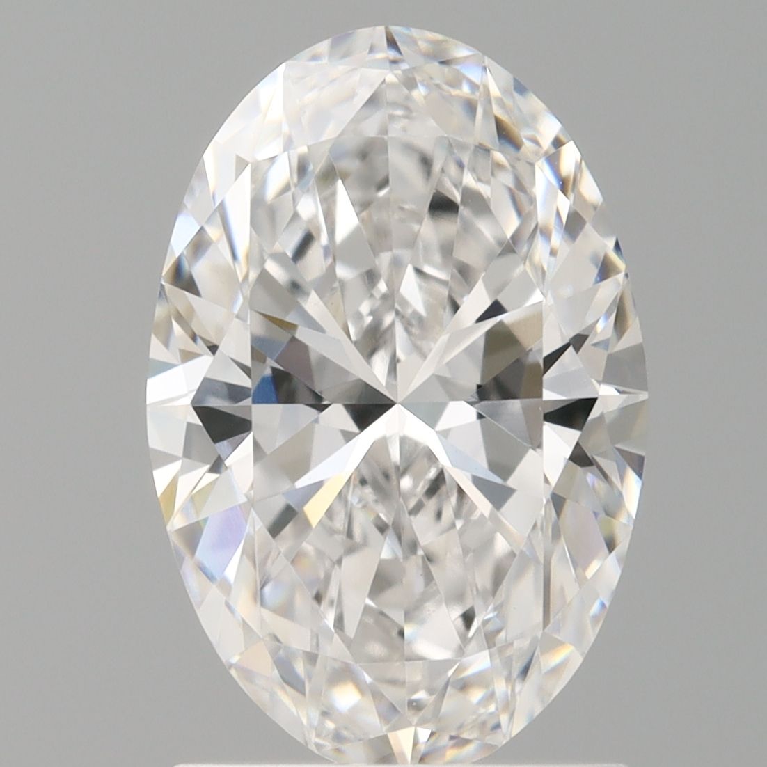 1.57 ct. oval Lab Grown Diamond front image