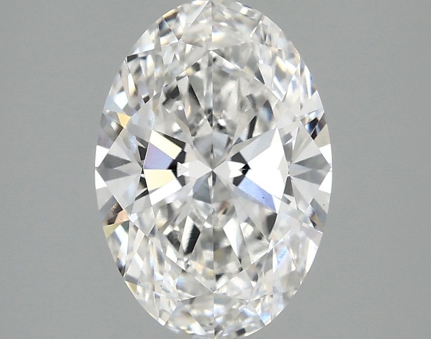 2.10 ct. oval Lab Grown Diamond front image