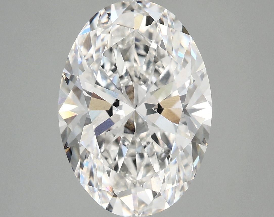 4.06 ct. oval Lab Grown Diamond front image
