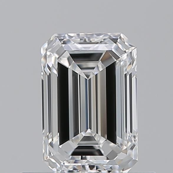 Diamant Émeraude 0.70 ct - Couleur F - Pureté VVS1