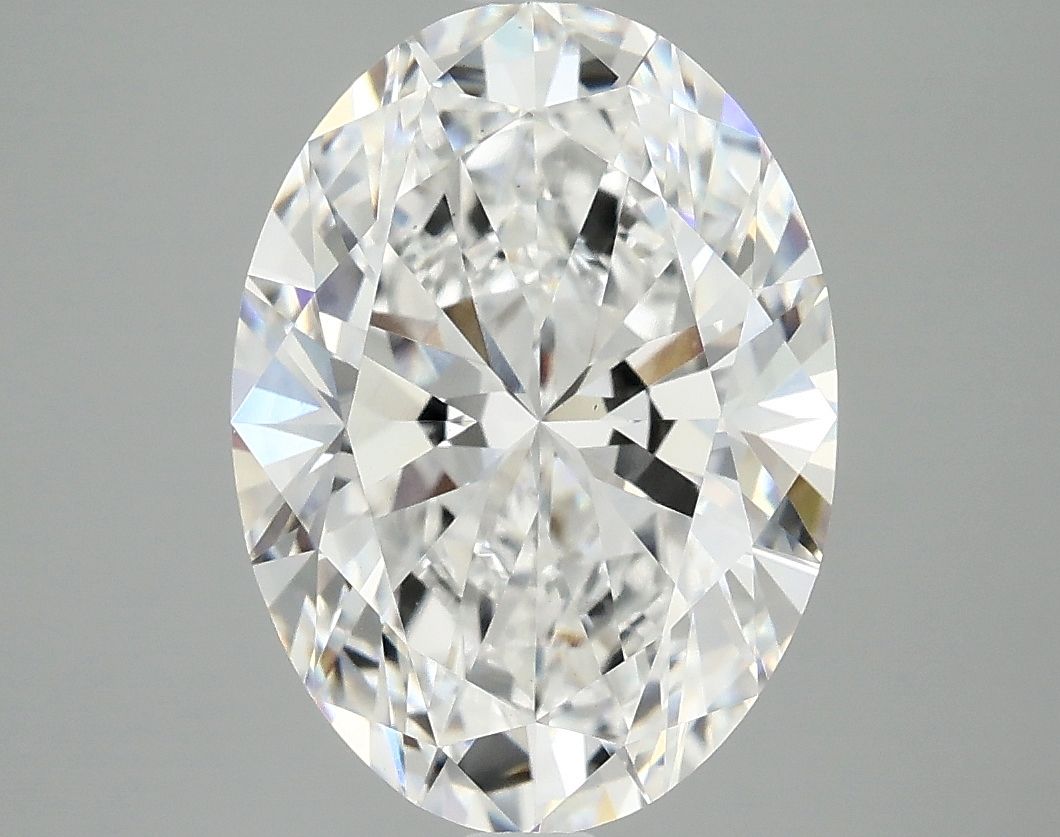 3.97 ct. oval Lab Grown Diamond front image
