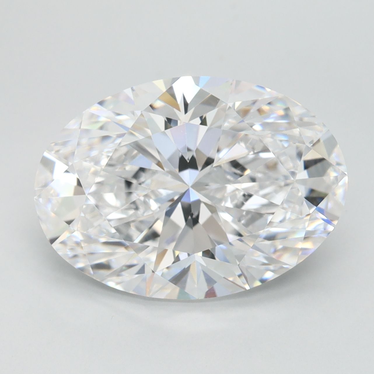 4.22 ct. oval Lab Grown Diamond front image