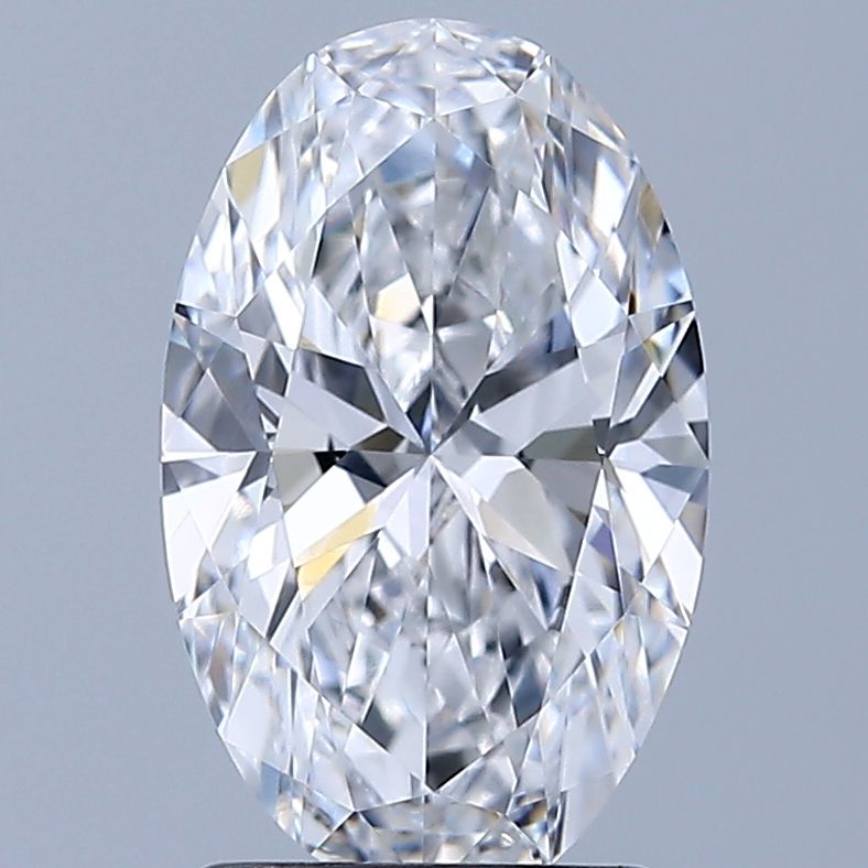 1.78 ct. oval Lab Grown Diamond front image