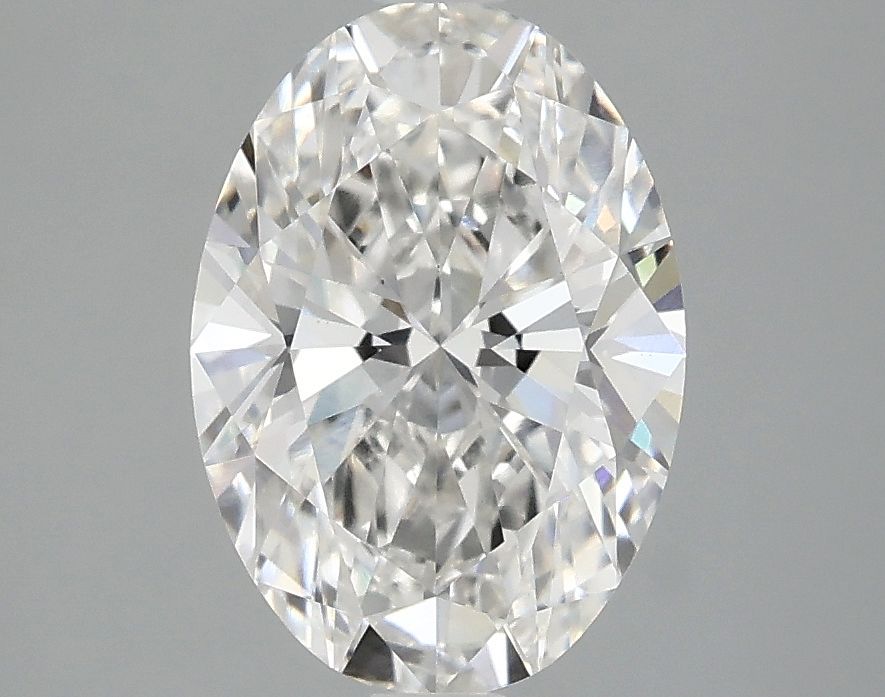 2.07 ct. oval Lab Grown Diamond front image