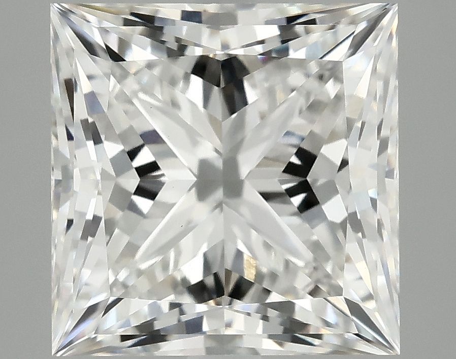 4.18 ct. princess Lab Grown Diamond front image