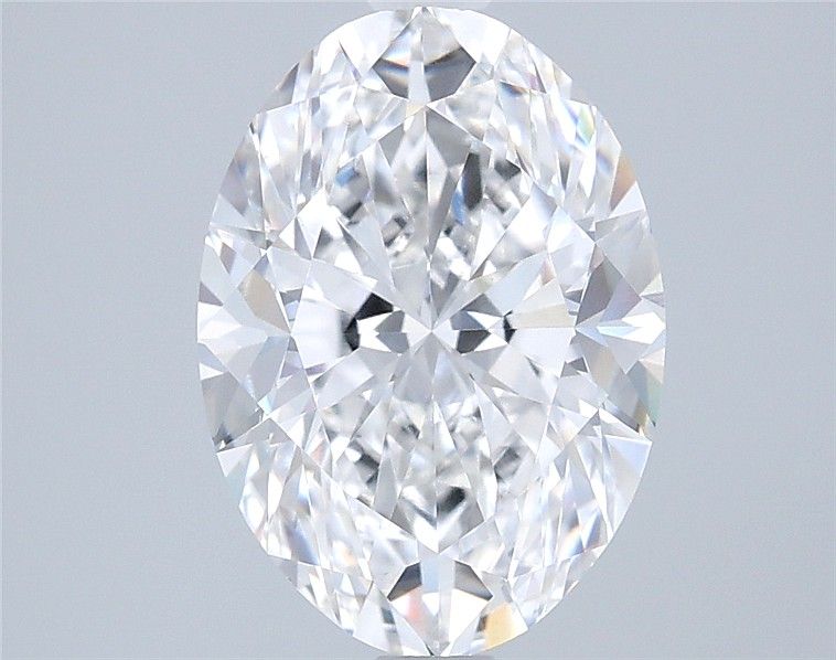 3.02 ct. oval Lab Grown Diamond front image