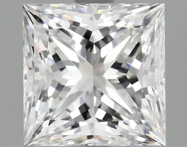 2.10 ct. princess Lab Grown Diamond front image