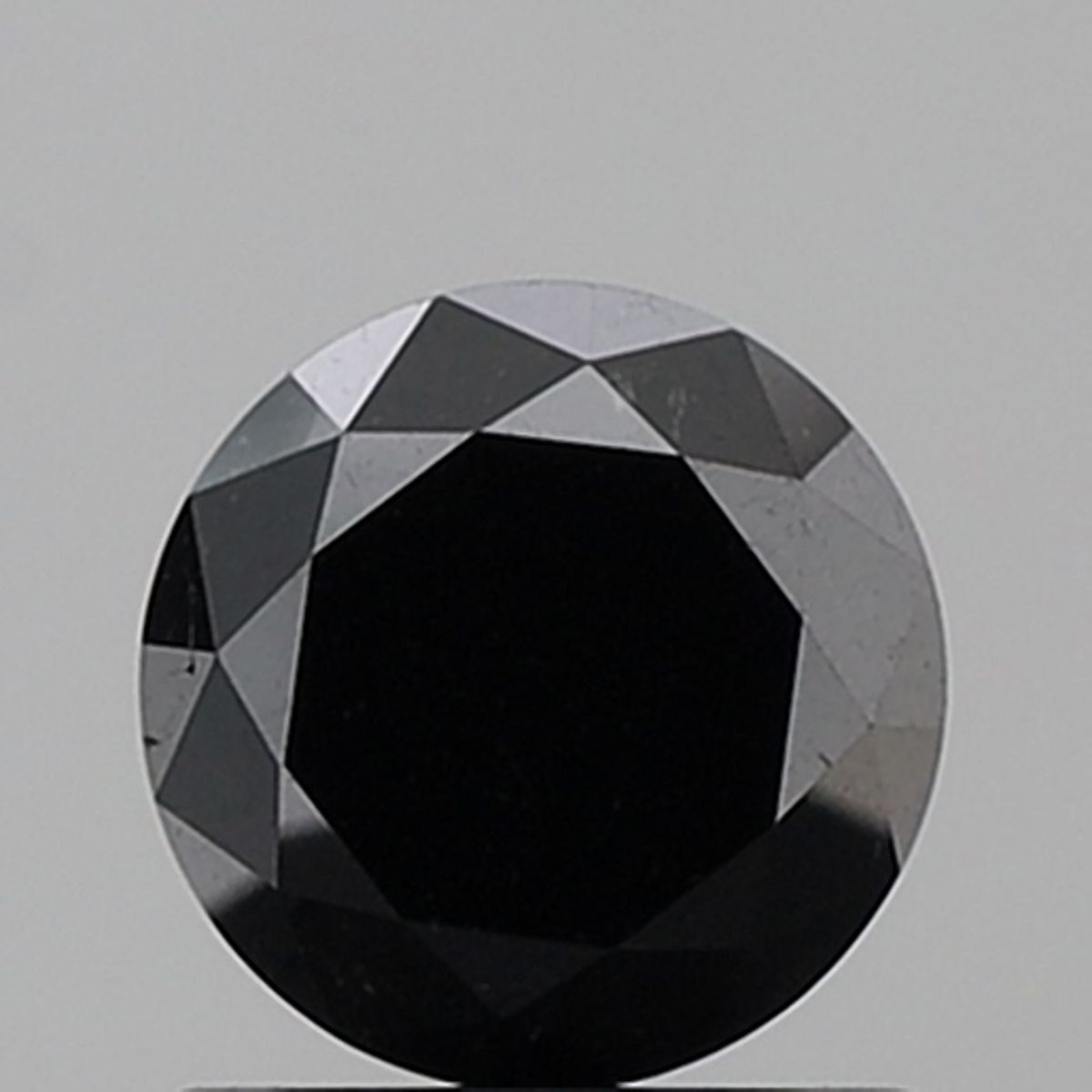 1.15 Carat Round Diamond Fancy Black VVS2