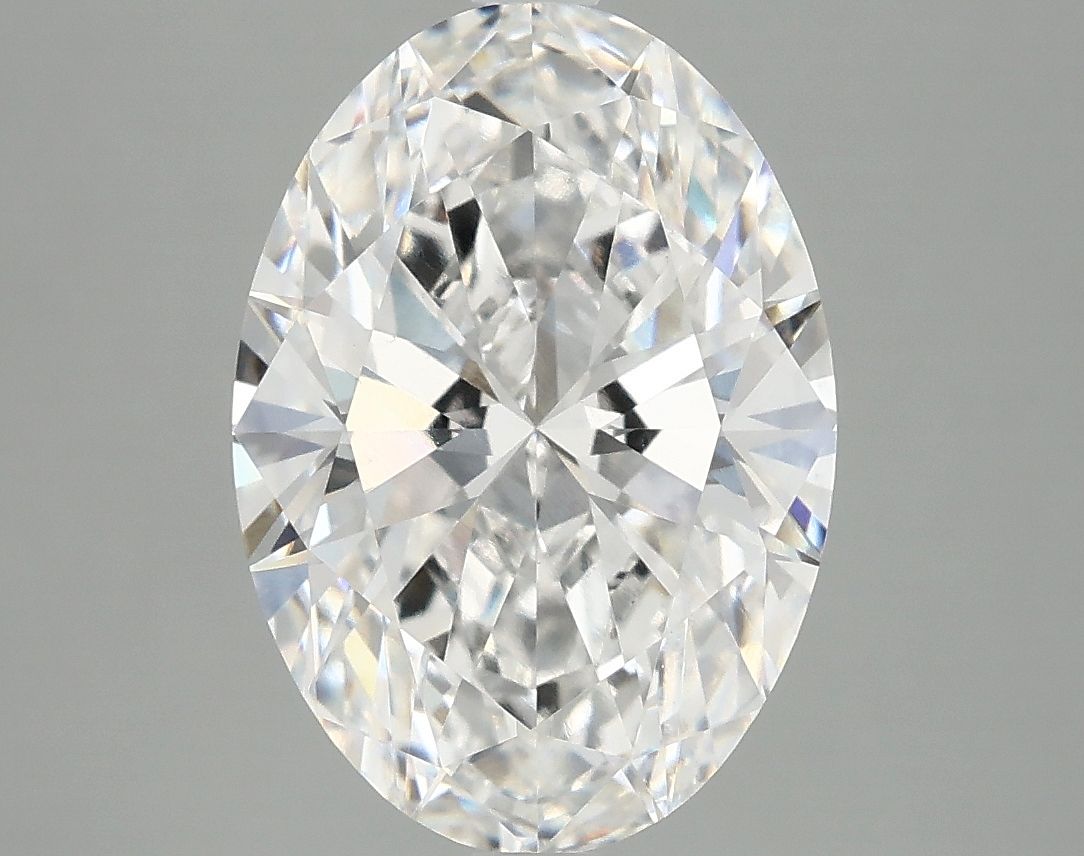 3.95 ct. oval Lab Grown Diamond front image