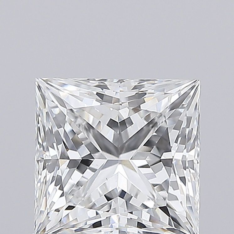 0.95 ct. princess Lab Grown Diamond front image