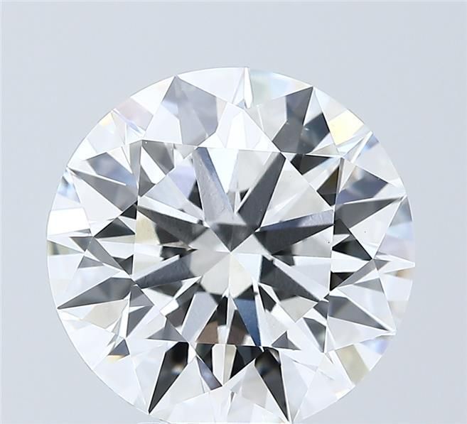 6.05 ct. round Lab Grown Diamond front image