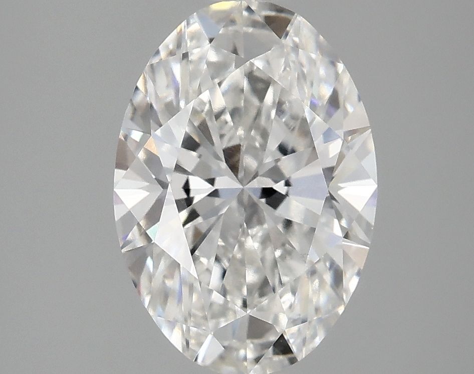 2.10 ct. oval Lab Grown Diamond front image