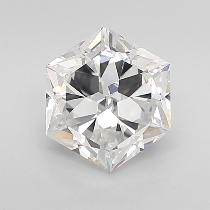 2.53 ct lab-grown Hexagonal Diamond
