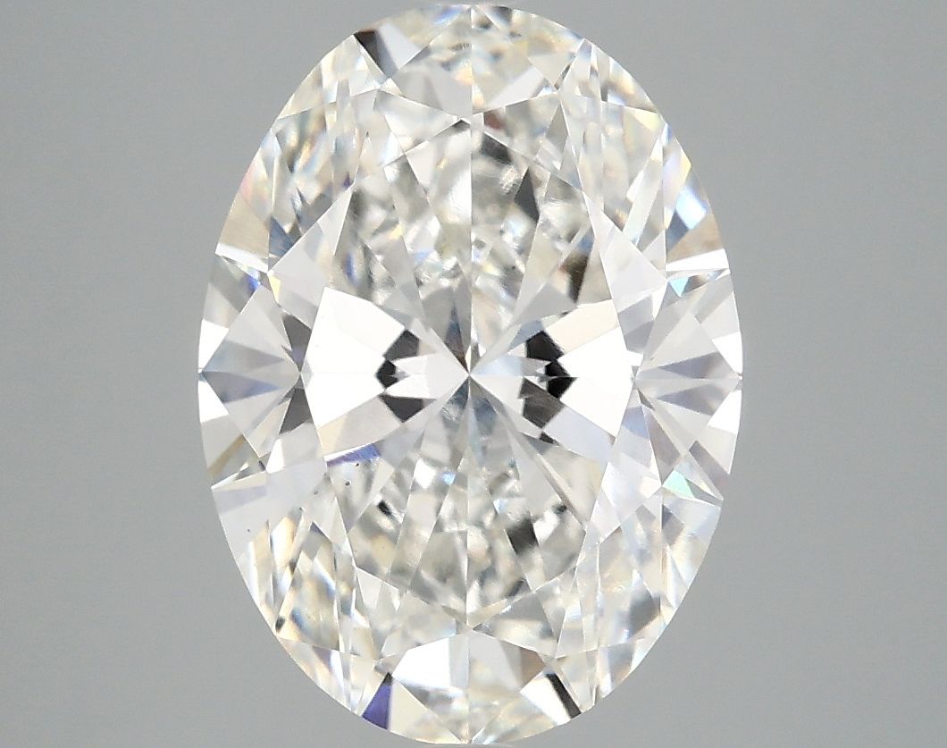 3.80 ct. oval Lab Grown Diamond front image