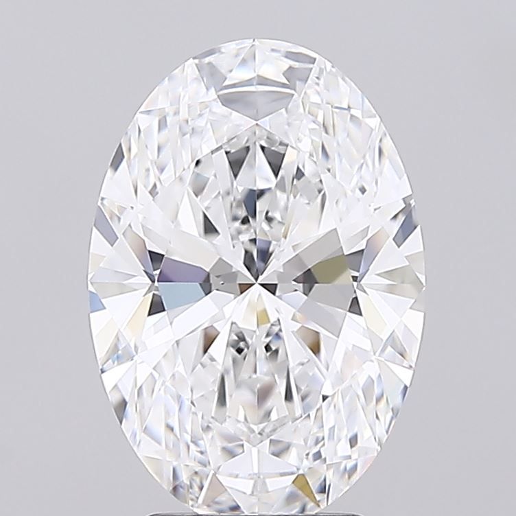 3.41 ct. oval Lab Grown Diamond front image