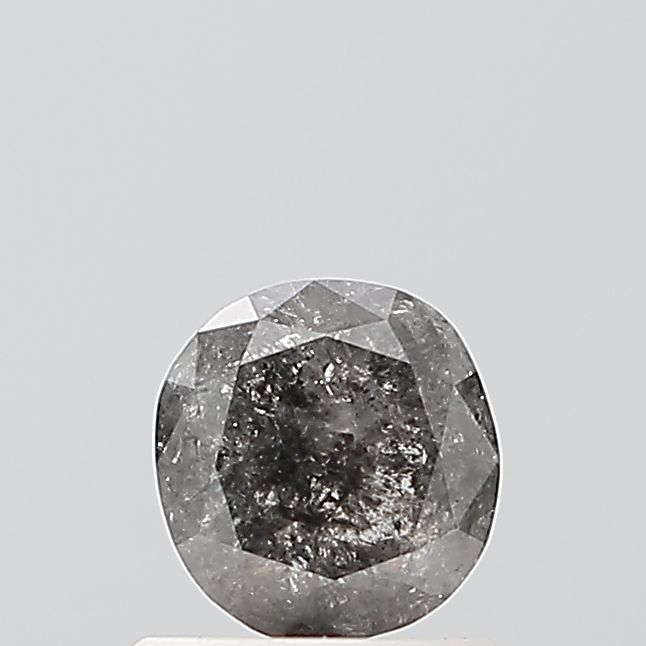 0.76 Carat Cushion brilliant Diamond Salt and Pepper VVS2