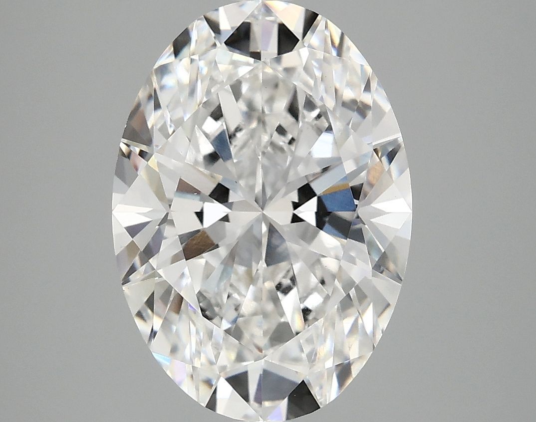 4.10 ct. oval Lab Grown Diamond front image