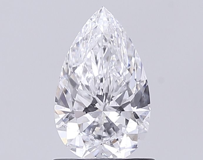 1 ct lab-grown Pear Diamond