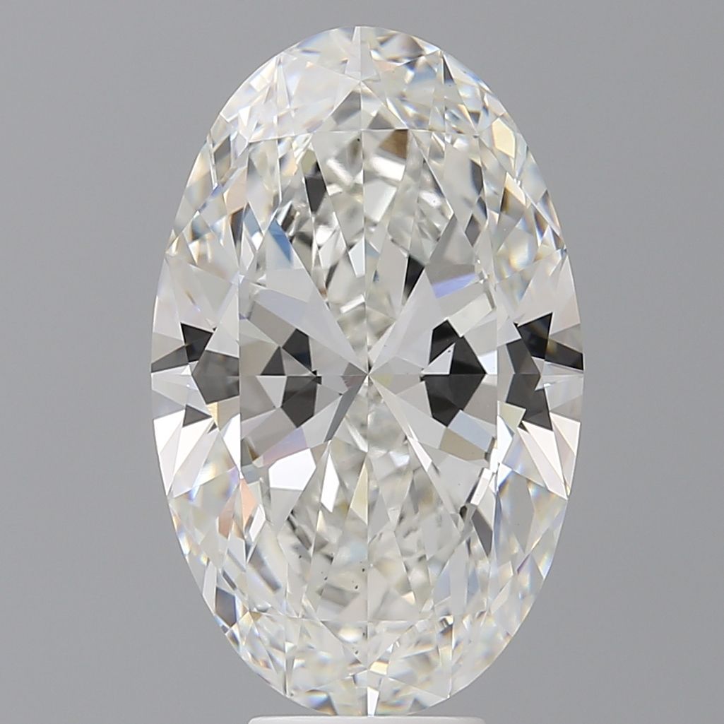 7.95 ct. oval Lab Grown Diamond front image
