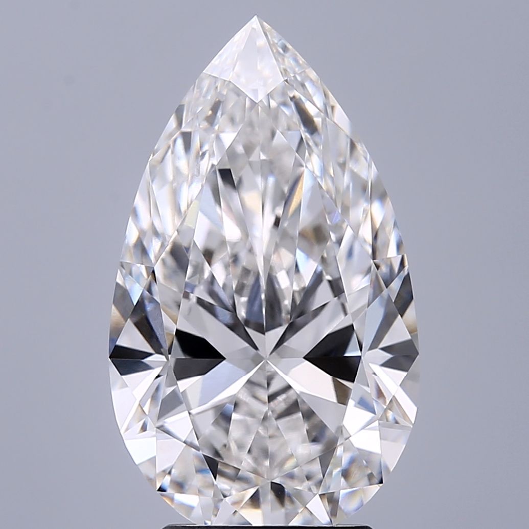 3.72 ct. pear Lab Grown Diamond front image