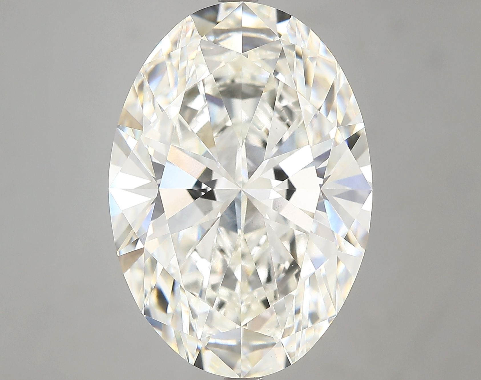 9.08 ct. oval Lab Grown Diamond front image