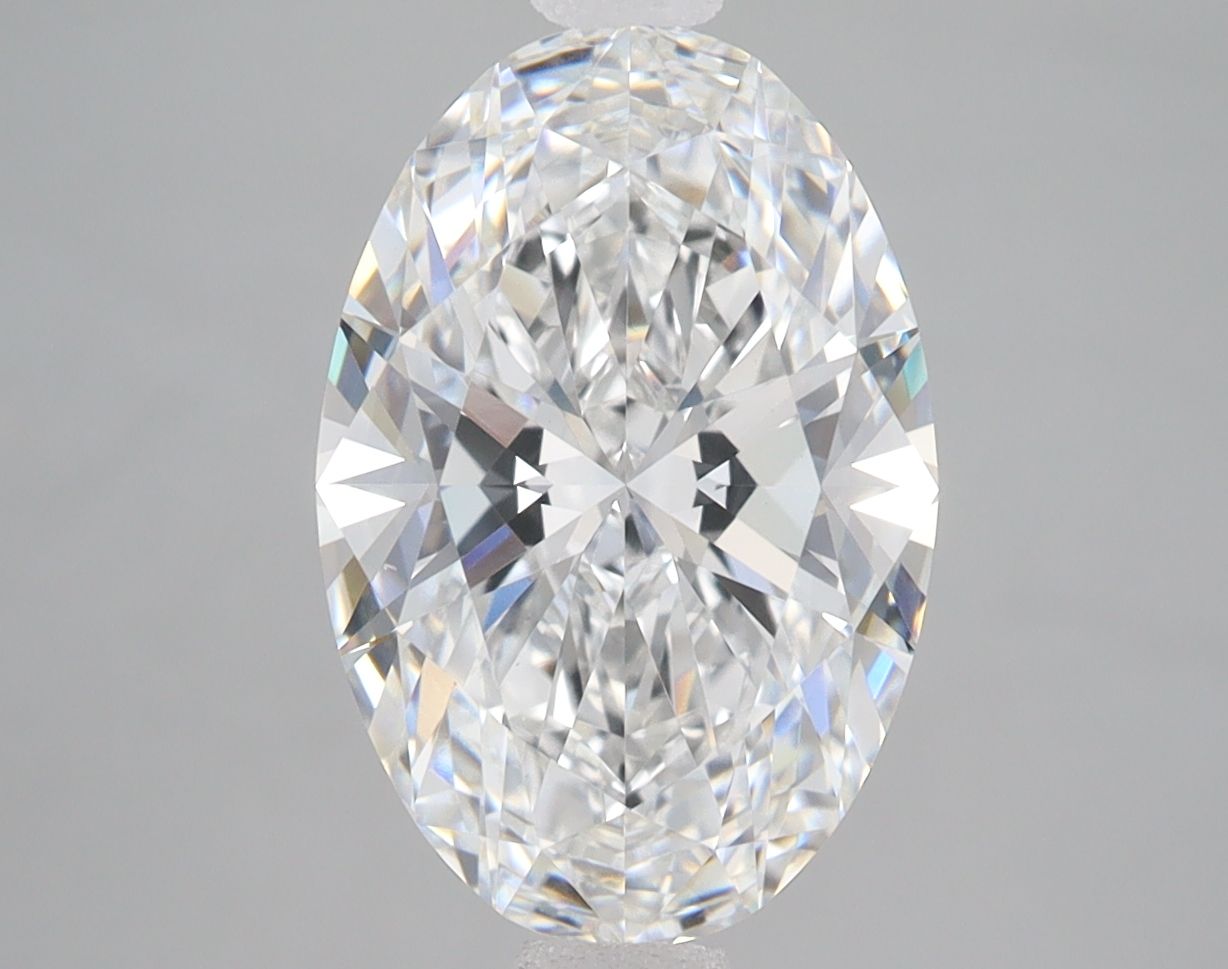 3.57 ct. oval Lab Grown Diamond front image