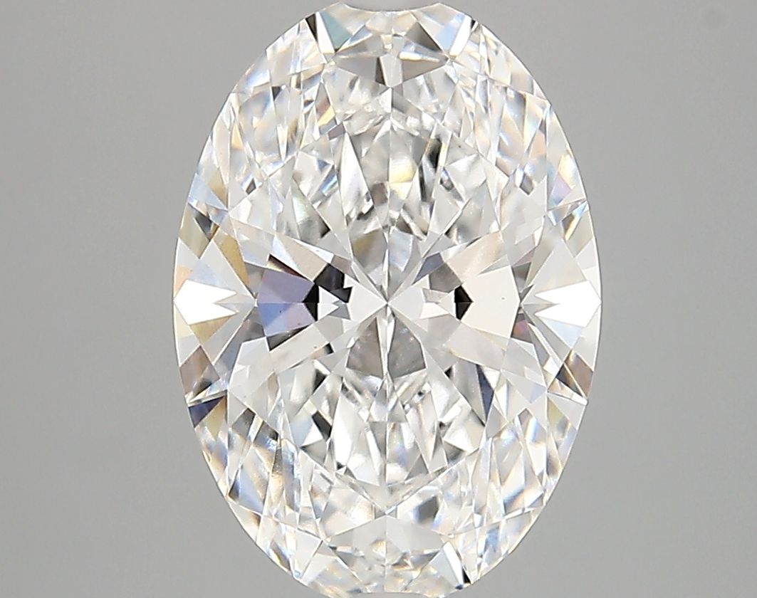 3.67 ct. oval Lab Grown Diamond front image