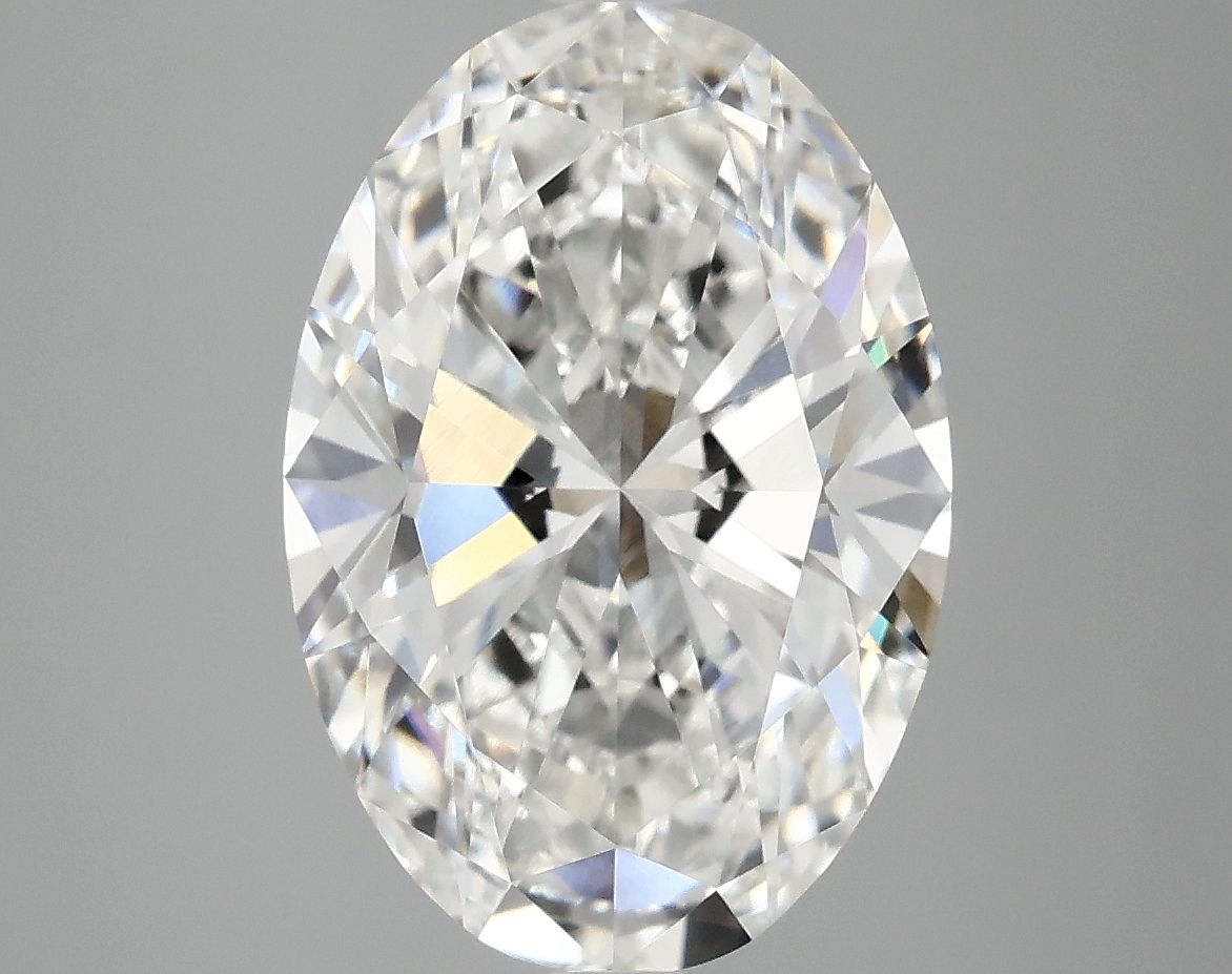 4.10 ct. oval Lab Grown Diamond front image