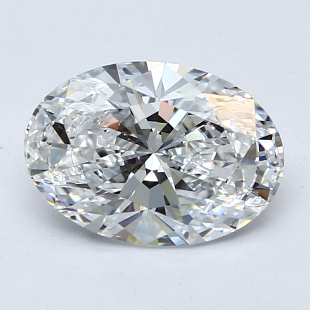 3.01 ct. oval Lab Grown Diamond front image