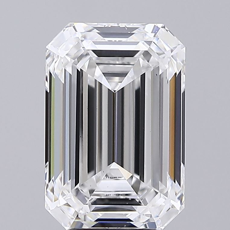 6.02 ct. emerald Lab Grown Diamond front image