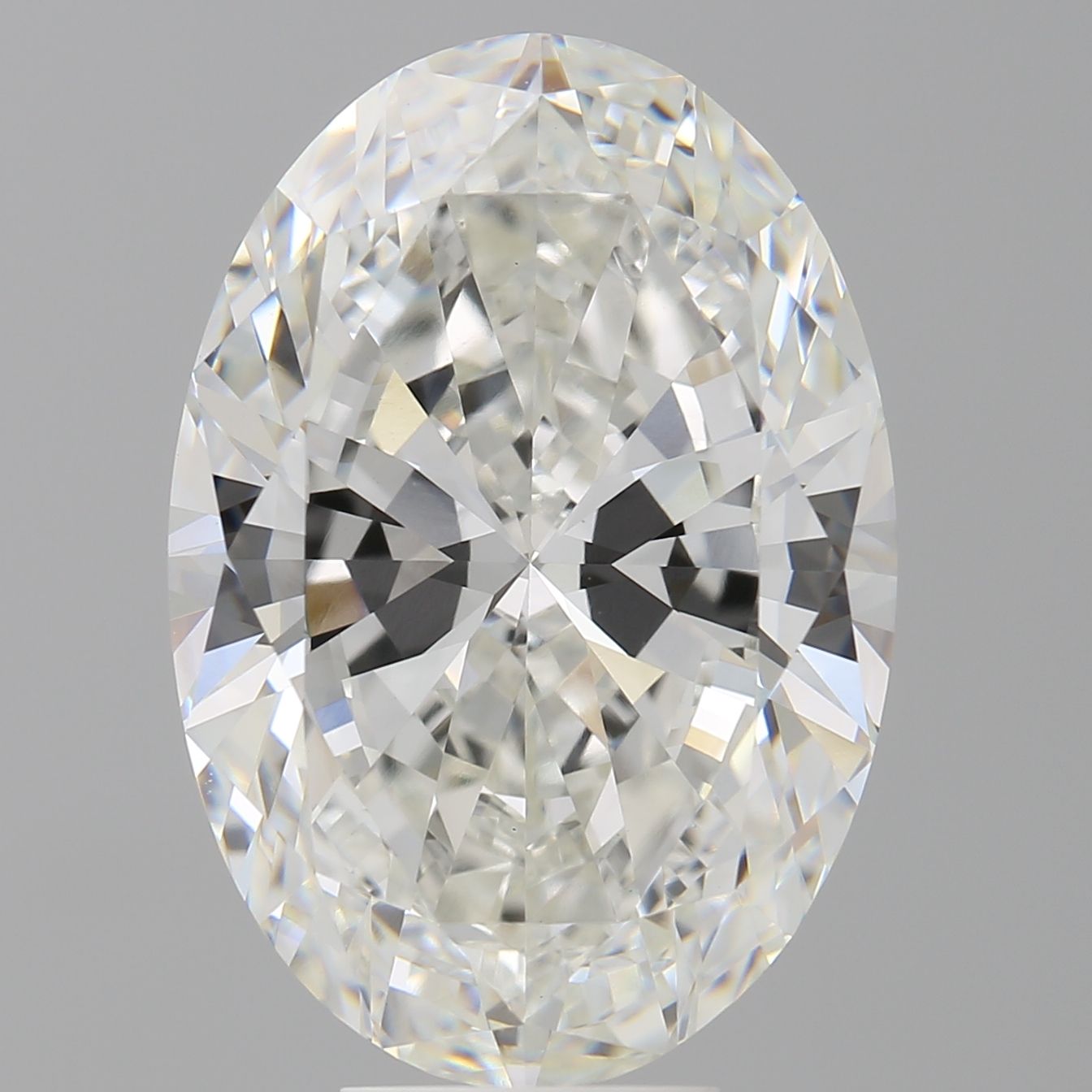 9.01 ct. oval Lab Grown Diamond front image