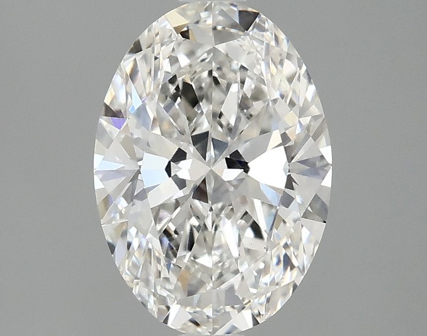 2.01 ct. oval Lab Grown Diamond front image