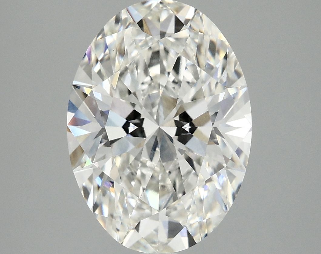 3.75 ct. oval Lab Grown Diamond front image
